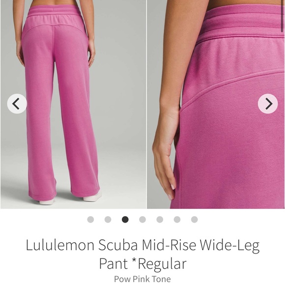 Lululemon Scuba Wide Leg Pant - Picture 4 of 4